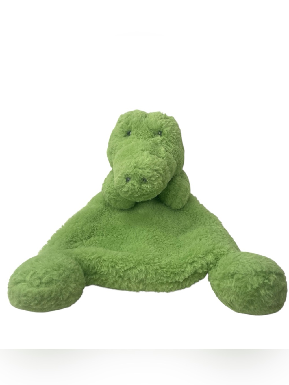 Ebba 14" Alligator Lovey Plush Baby Soft Green Gray Eyes Aurora World